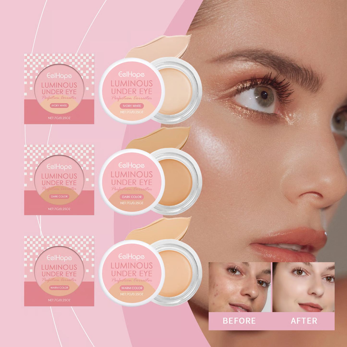 🎁Black Friday,50 %off🎁EElHOPE HydraGlow Concealer