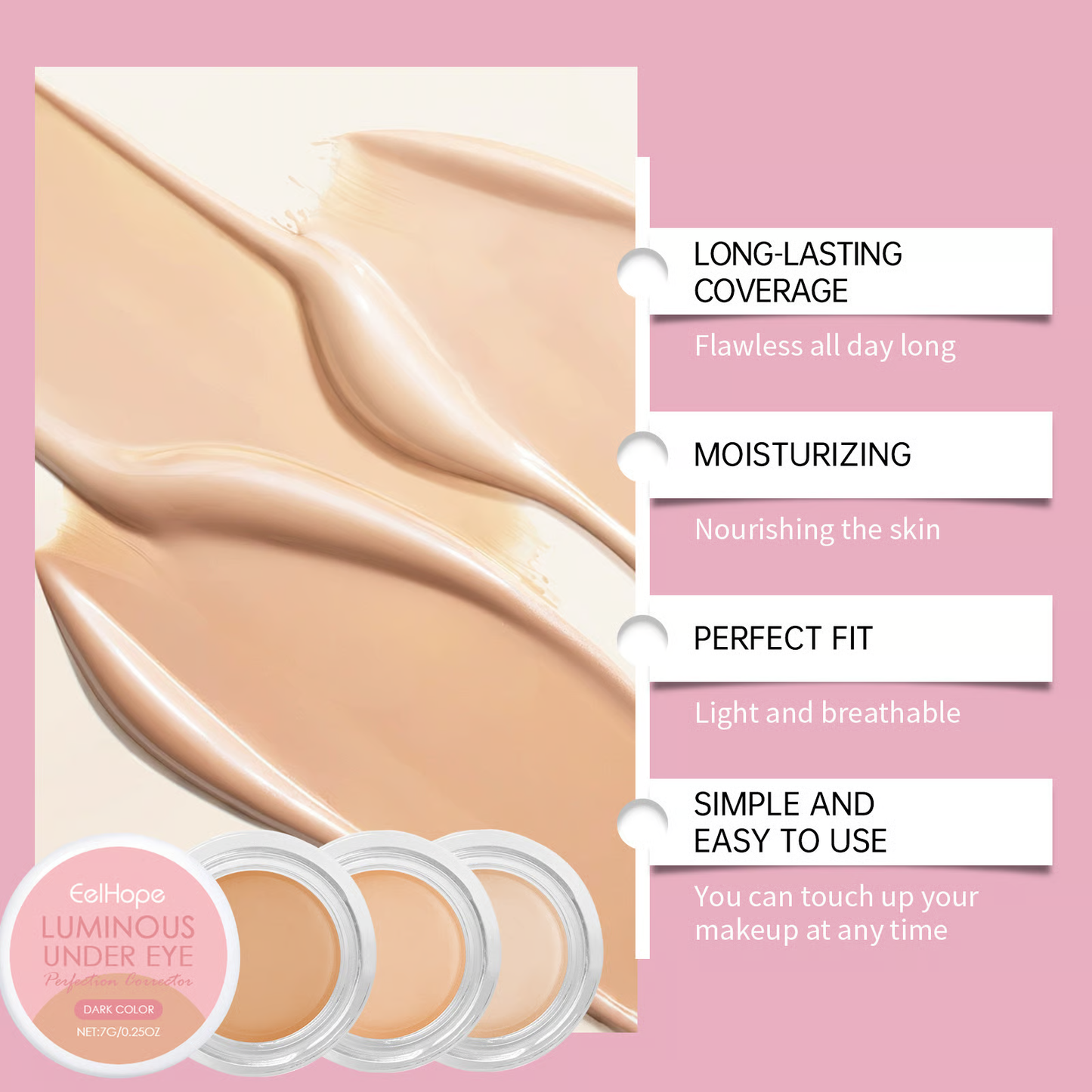 🎁Black Friday,50 %off🎁EElHOPE HydraGlow Concealer