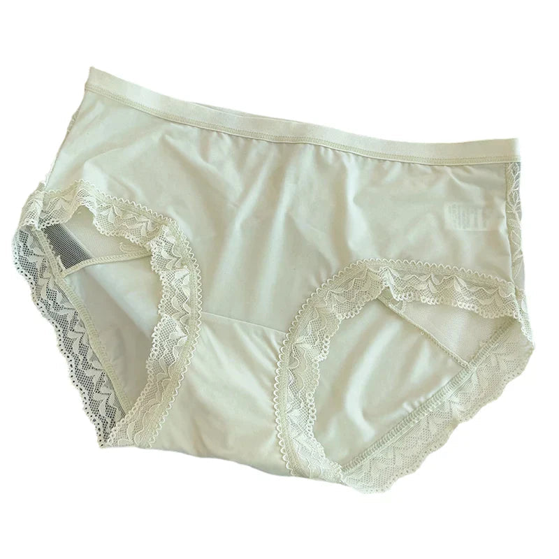 📢📢 Flash Sale⚡: Ends in 3 hours!⏰⏰ Women's Soft Lace Panties, Mid Rise