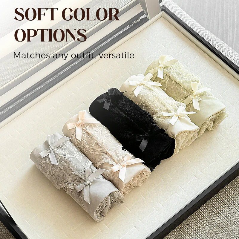 📢📢 Flash Sale⚡: Ends in 3 hours!⏰⏰ Women's Soft Lace Panties, Mid Rise