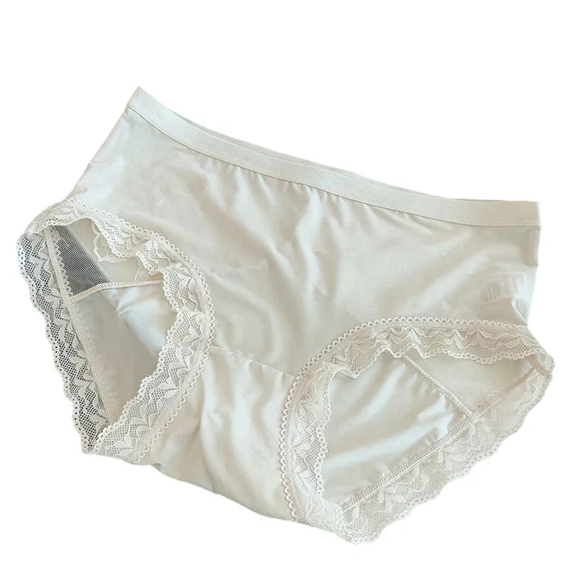 📢📢 Flash Sale⚡: Ends in 3 hours!⏰⏰ Women's Soft Lace Panties, Mid Rise