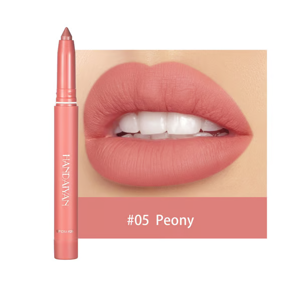Say Goodbye to Smudges! 💄 Rotating Matte Lipstick Pencils – Long-Lasting, Sharpenable & On Sale Now!
