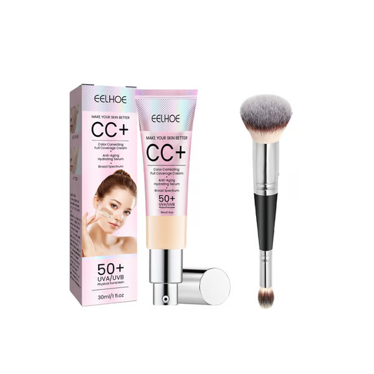 🔥Last Day Discount 49% Off - CC+ Cream Illumination SPF50 w/ Luxe Brush Makeup