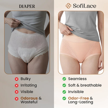 🔥2025 Elegant, Comfortable High-Waist Leakproof Panties for Seniors