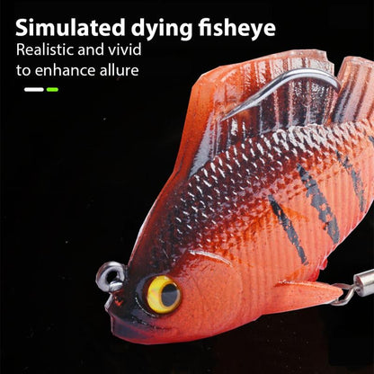 6Pcs Multiple Pre-Rigged Jig Head Soft FishingLures